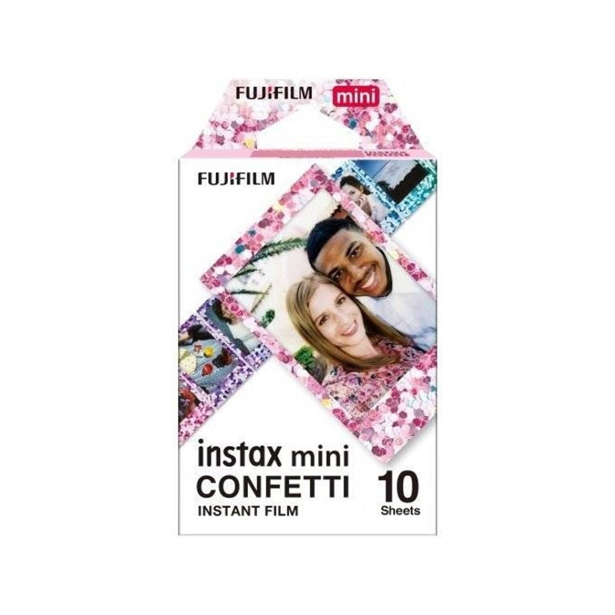 Imagem 0 de Papel Fotográfico Fujifilm Instax Mini Confetti - 10 folhas