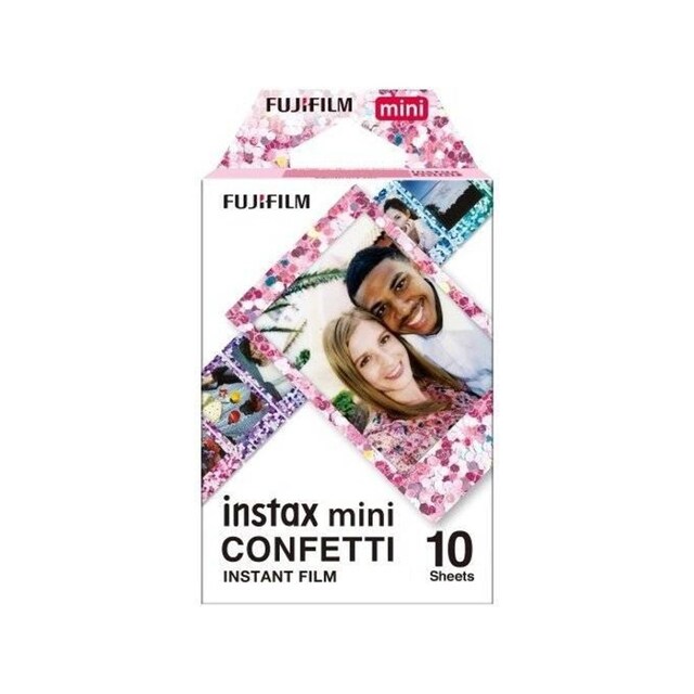 Imagem 0 de Papel Fotográfico Fujifilm Instax Mini Confetti - 10 folhas