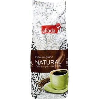 Aliada Café em Grão Natural embalagem 500 g