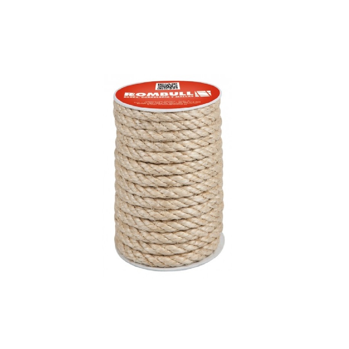 Carroça Corda Sisal com Cabo 4C - 15 m Natural-1