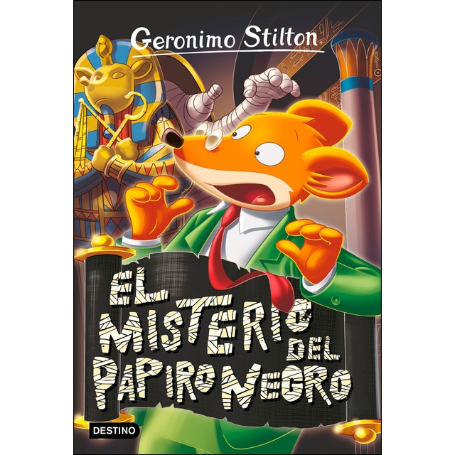 Imagen 0 de El misterio del Papiro Negro: Geronimo Stilton 77  (Tapa blanda con solapas)