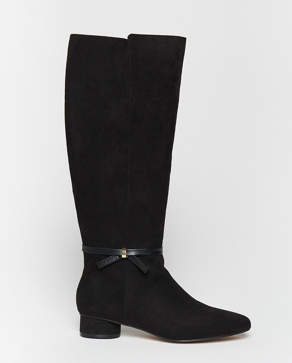 Botas de mujer Sfera plana tira negro · Sfera · El Corte Inglés