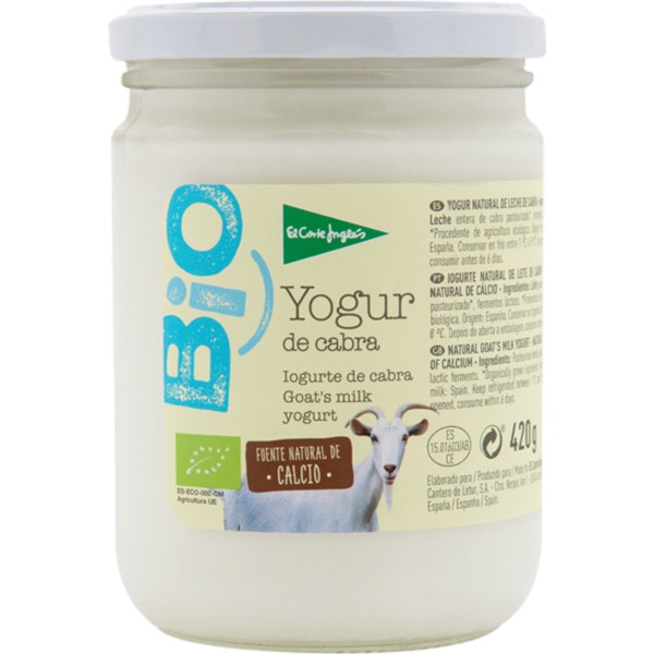 Iogurte de Cabra Biológico frasco 420 g
