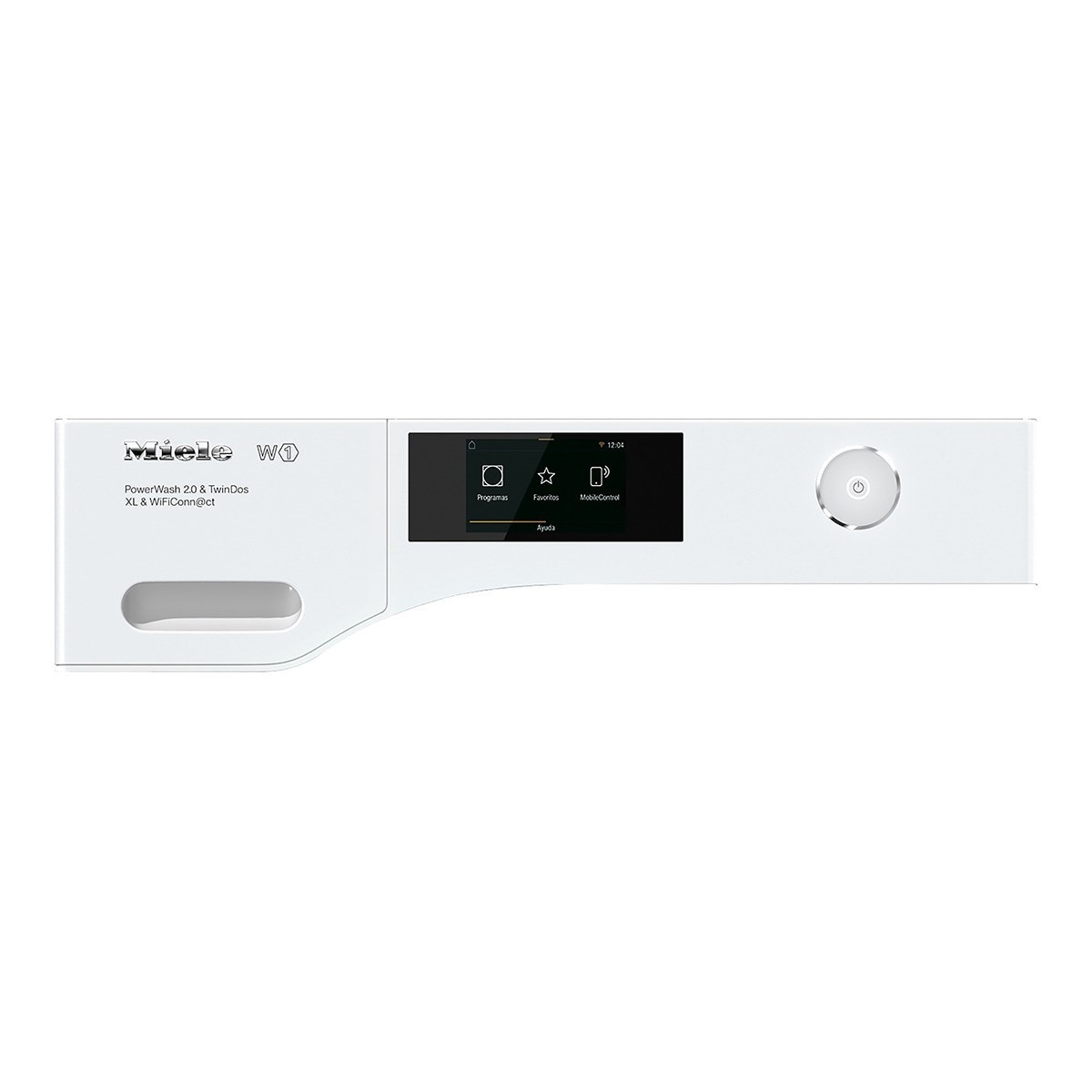 Máquina de Lavar Roupa Miele WCR860 WPS PWash2.0&TDos XL&WiFi Carga Frontal de 9 kg e 1600 rpm - Branco Lótus Branco-2