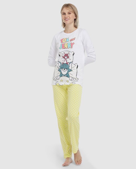 Pijama pantalón largo Tom & Jerry