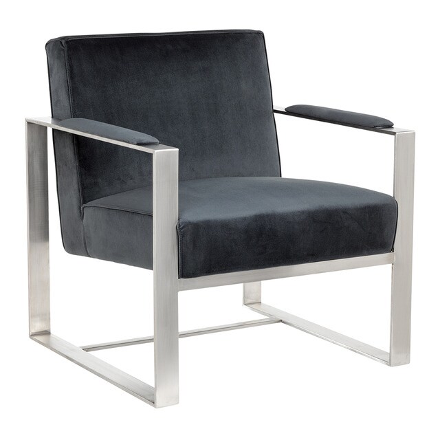 Mesa auxiliar de metal y cristal Crossby El Corte Inglés · El Corte