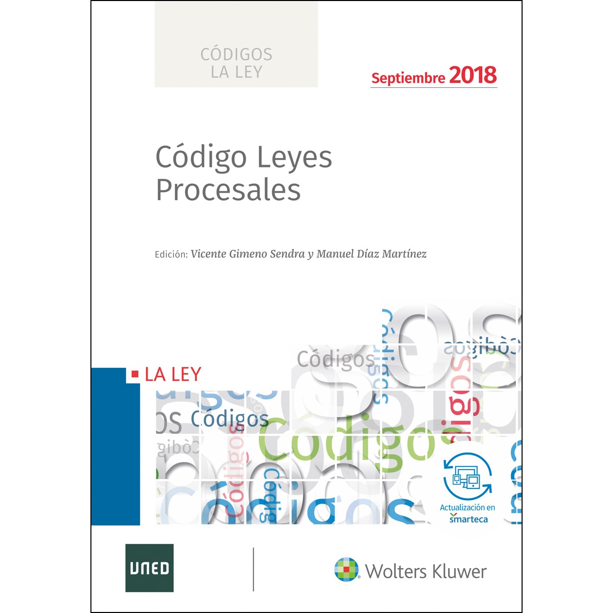 Código de Leyes Procesales 2018 (Capa mole) 1