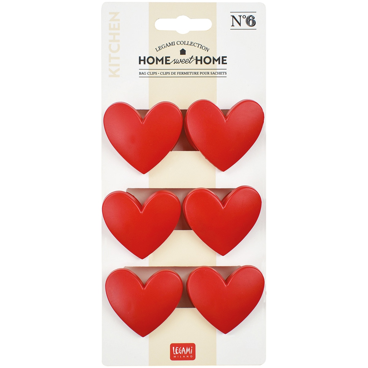 Conjunto de molas multiusos Coração 1