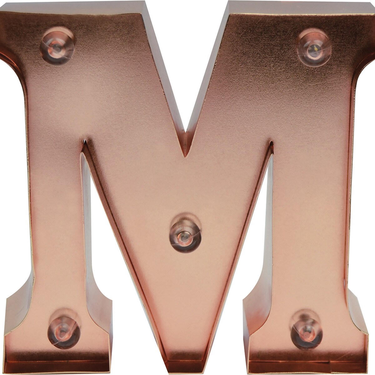 Luz Led Decorativa Letra M Legami 1