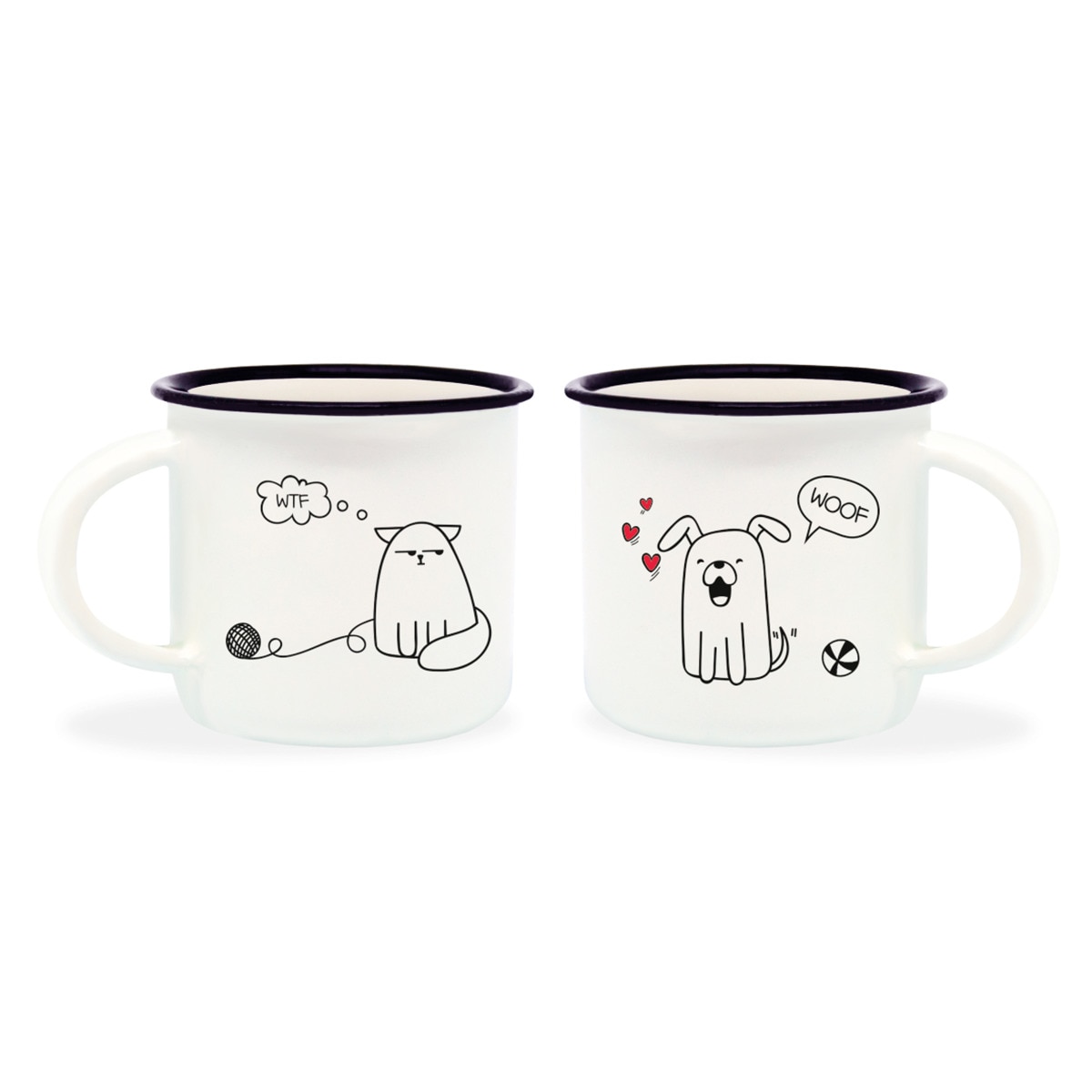 Chávenas de café expresso para dois 1