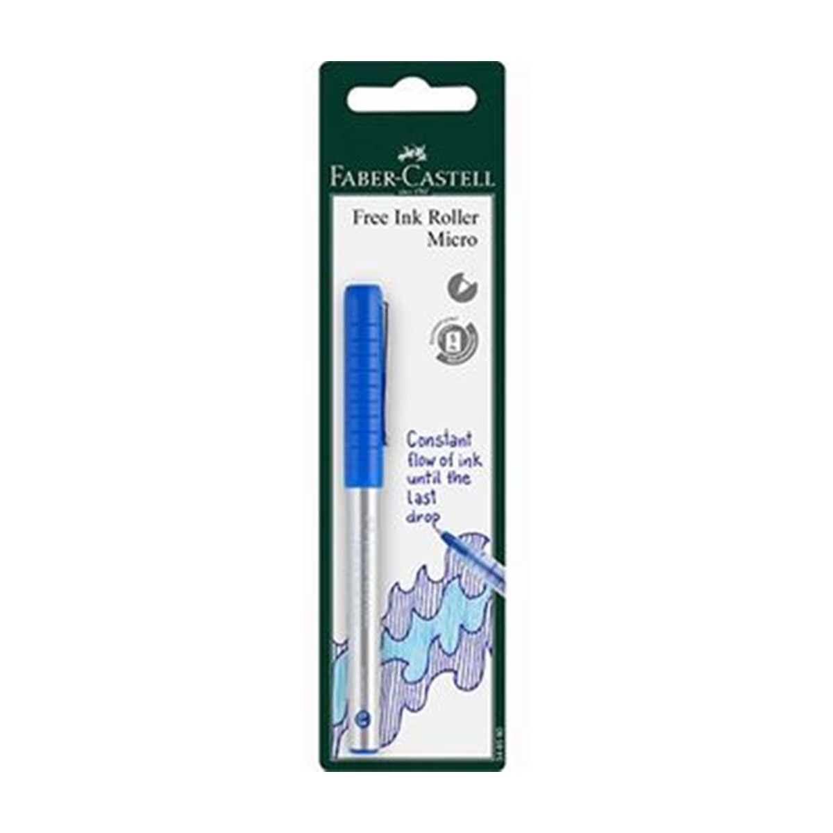 Imagem 0 de Caneta Roller Free Ink 0.5 Faber-Castell - Azul