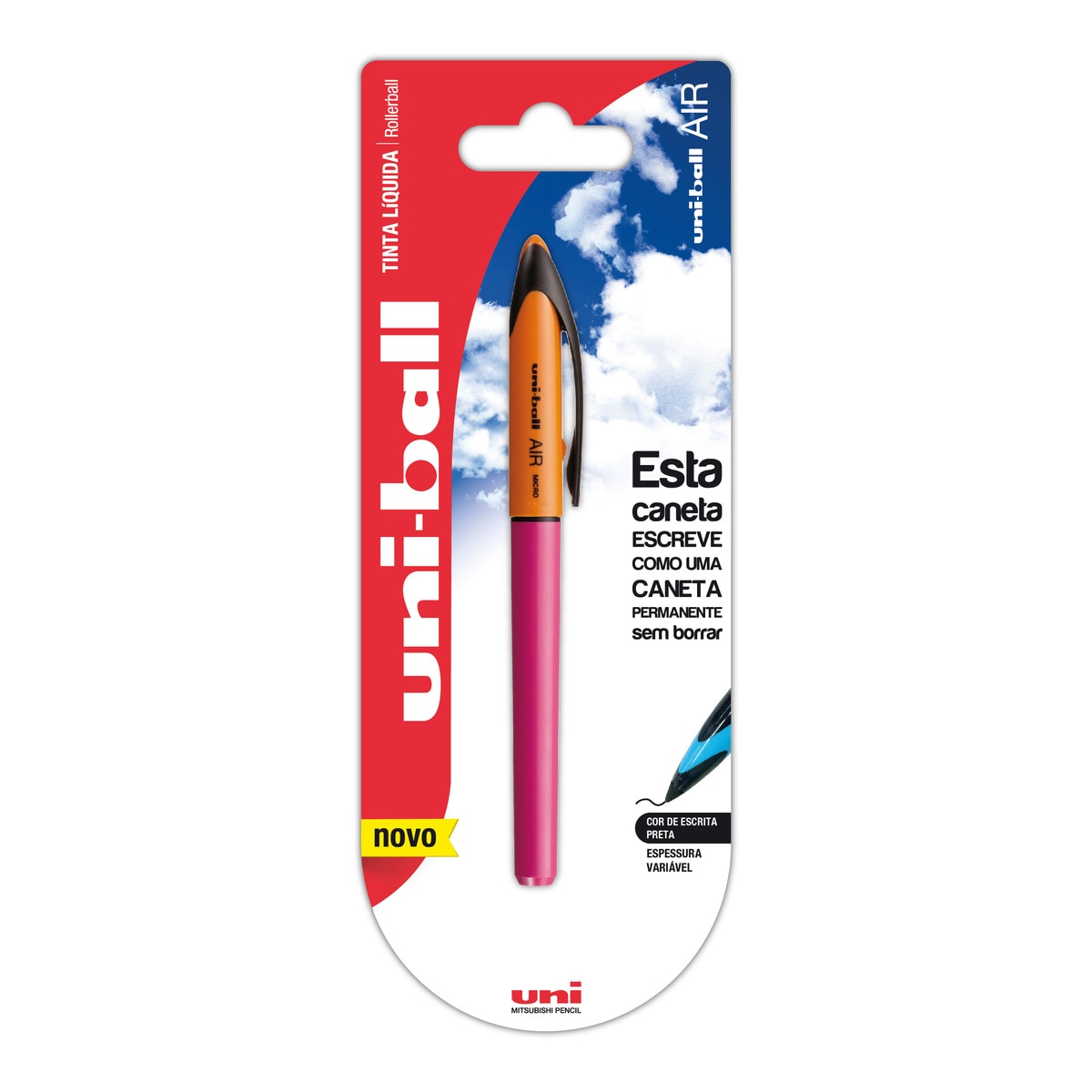 Esferográfica Tinta Líquida Uba 188 Fashion Uni-Ball Air - Artigo Sortido. Envio realizado de forma aleatória 1