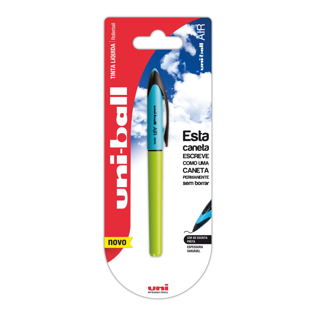 Esferográfica Tinta Líquida Uba 188 Fashion Uni-Ball Air - Artigo Sortido. Envio realizado de forma aleatória 3