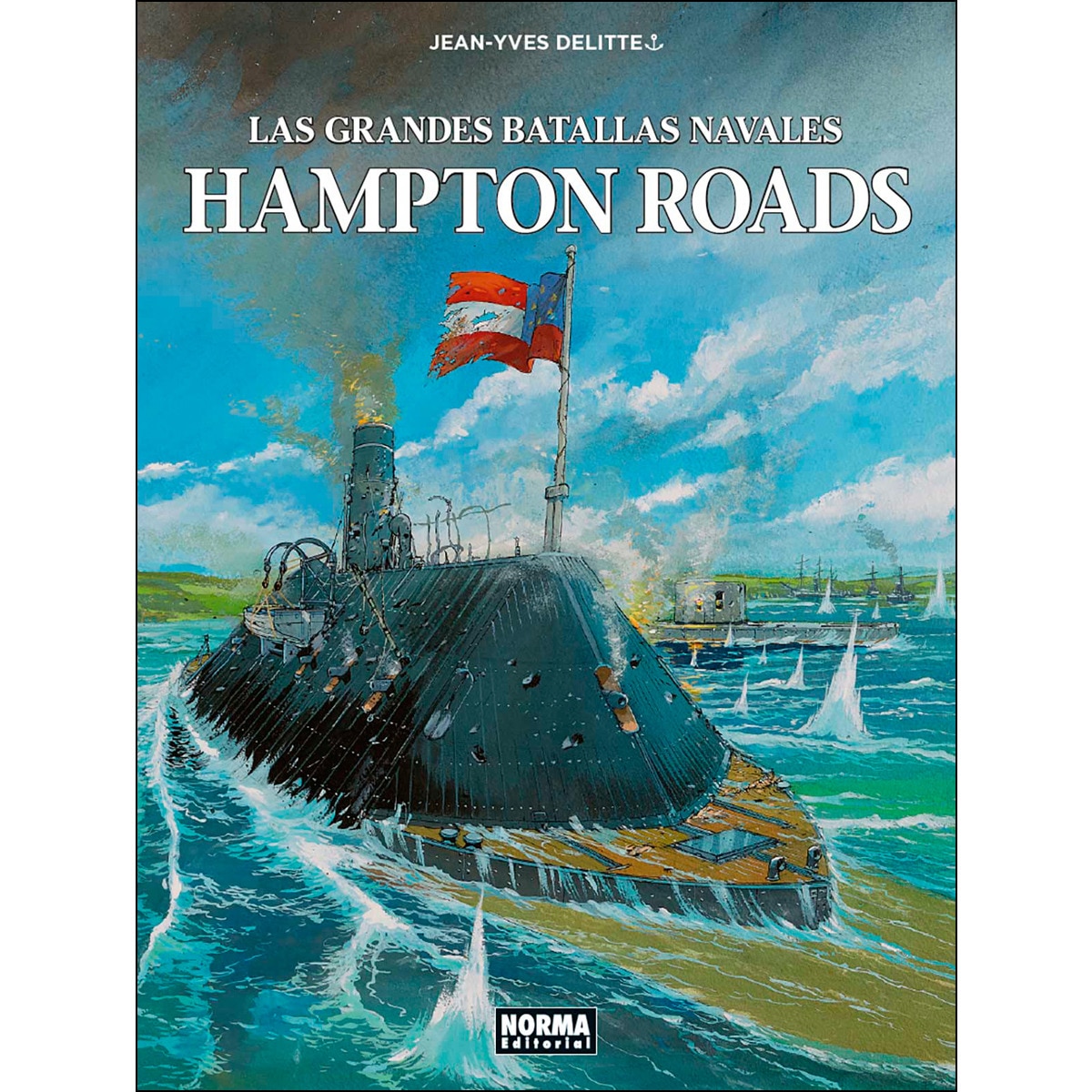 Imagem 0 de Las grandes batallas navales 6. Hampton Roads (Capa dura)