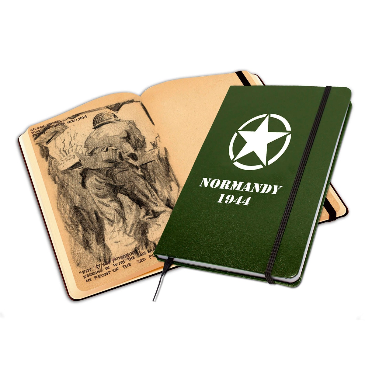 Imagem 0 de Libreta ilustrada normandy 1944