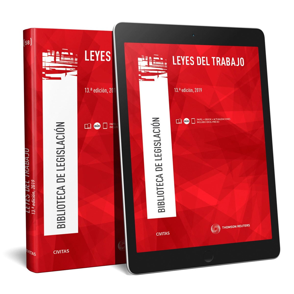 Imagem 0 de Leyes del Trabajo (Papel + e-book)