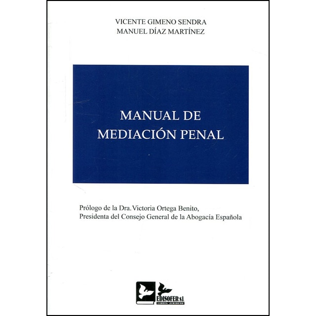 Imagem 0 de Manual de mediación penal(Tapa blanda)