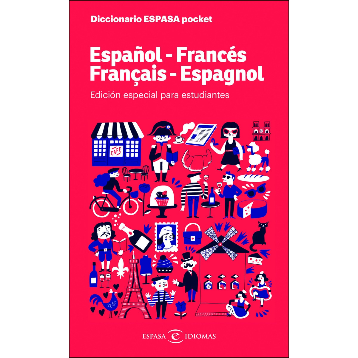 Imagem 0 de Diccionario ESPASA pocket. Español - Francés. Français - Espagnol: Esdición especial para estudiantes (Capa mole)