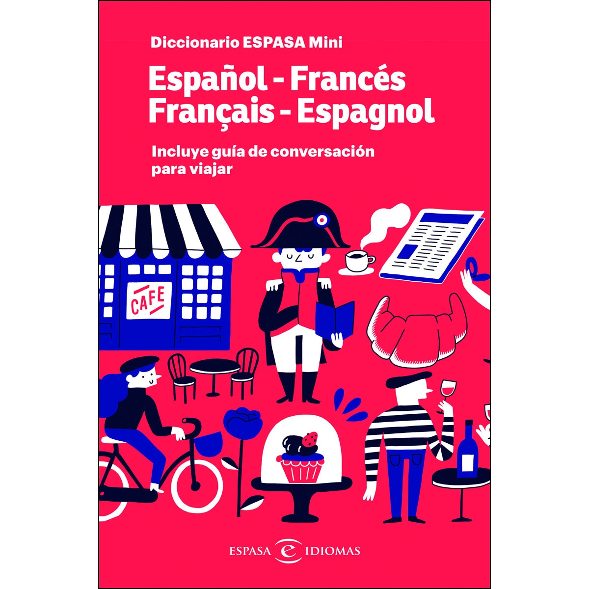 Imagem 0 de Diccionario ESPASA mini. Español - Francés. Français - Espagnol: Incluye guía de conversación para viajar (Capa mole)