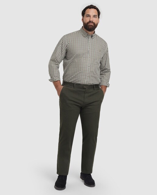 Chino de hombre regular tallas grandes · Dustin · El Corte Inglés