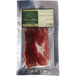 jamón de cebo ibérico en lonchas envase 50 g - Delicias De Hurtada