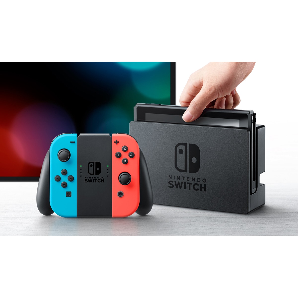 Consola Nintendo Switch Azul/Rojo Neón 2