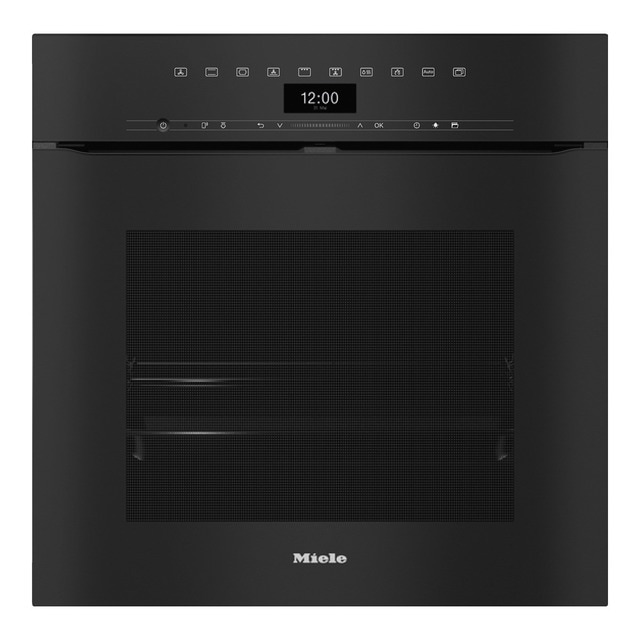 Imagem 0 de Forno Multifunções Miele H 7464 BPX OBSW sem Puxador Pirolítico e PyroFit DirectSensor e Wi-Fi Miele@home e de 76 Litros - Preto Obsidiana