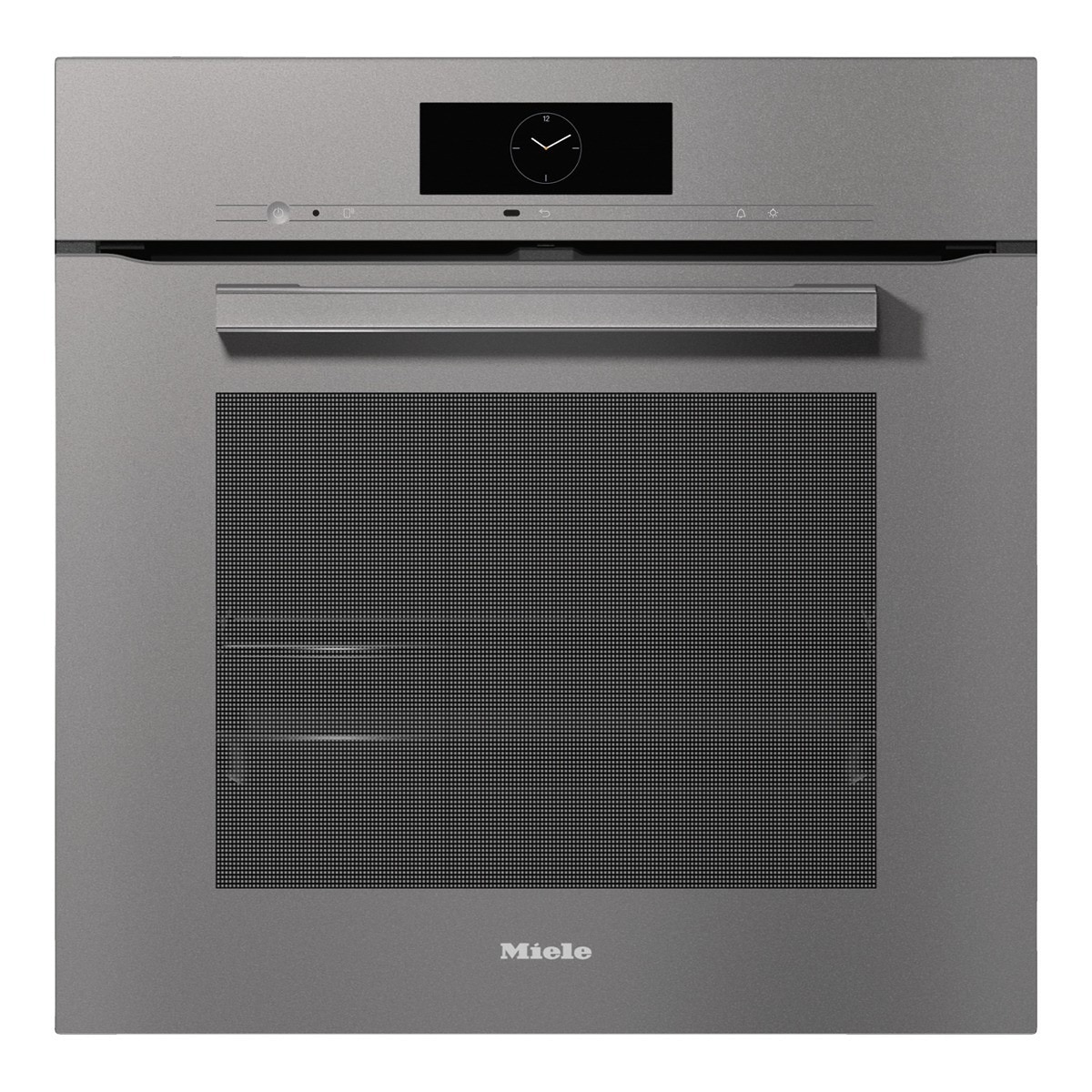 Forno Multifunções Miele H 7860 BP GRGR Pirolítico e PyroFit com Display M Touch + MotionReact TasteControl e de 76 Litros - Cinza Grafite Cinzento-grafite-1
