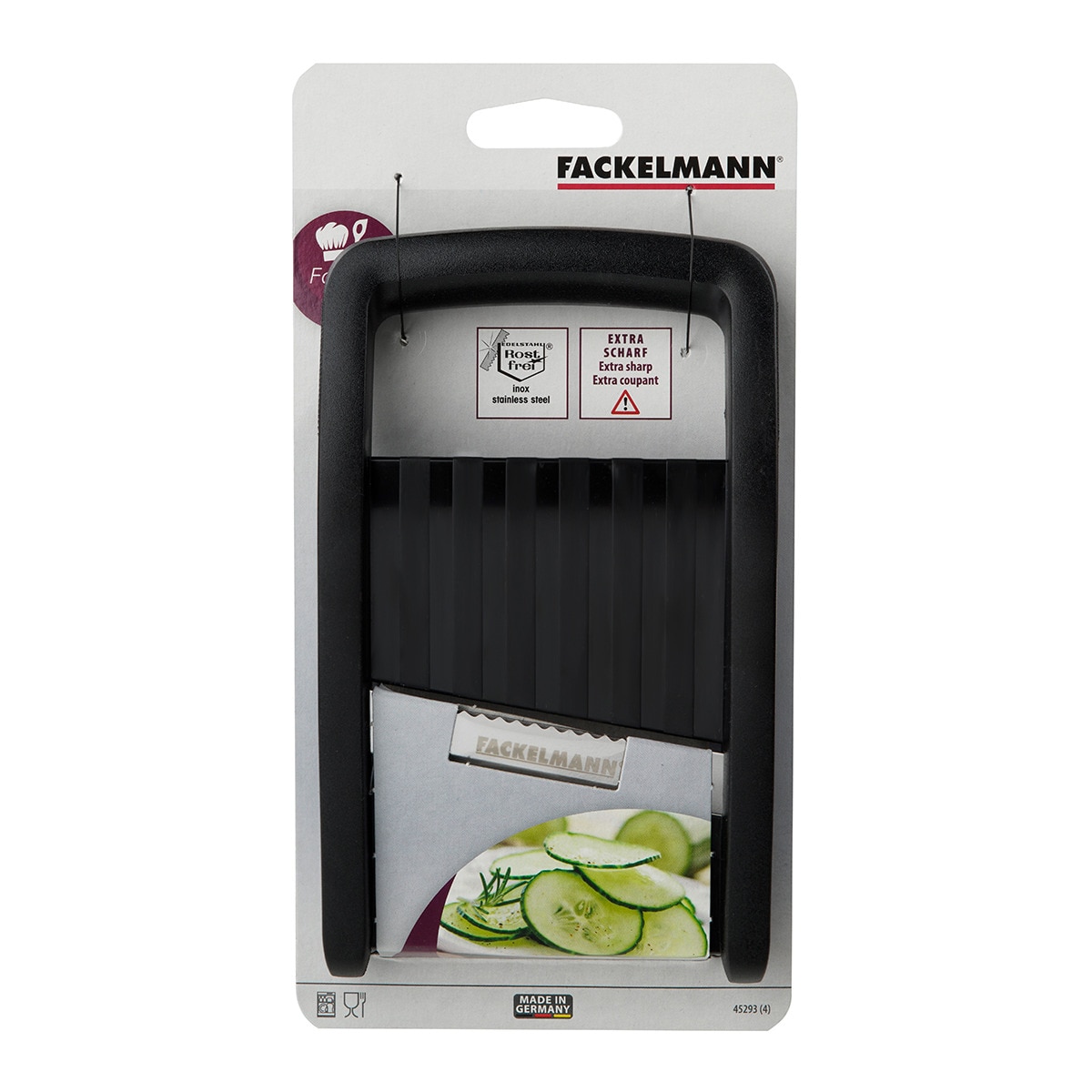 Mini mandolina Fackelmann Negro-2