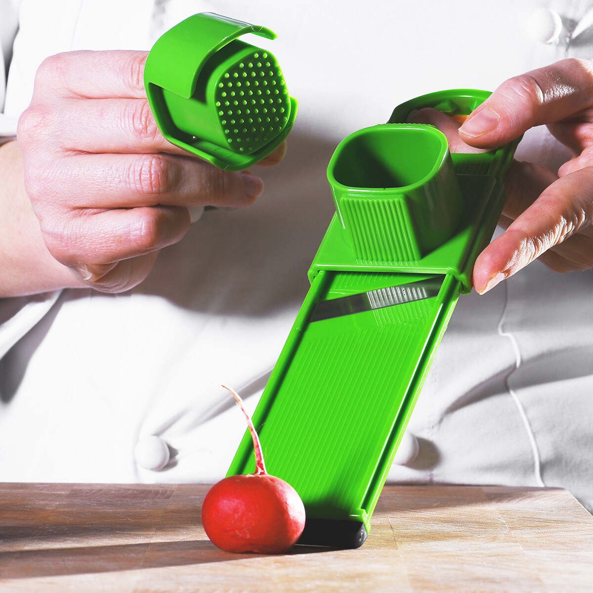 Mini mandolina 2 en 1 Fackelmann Verde-5