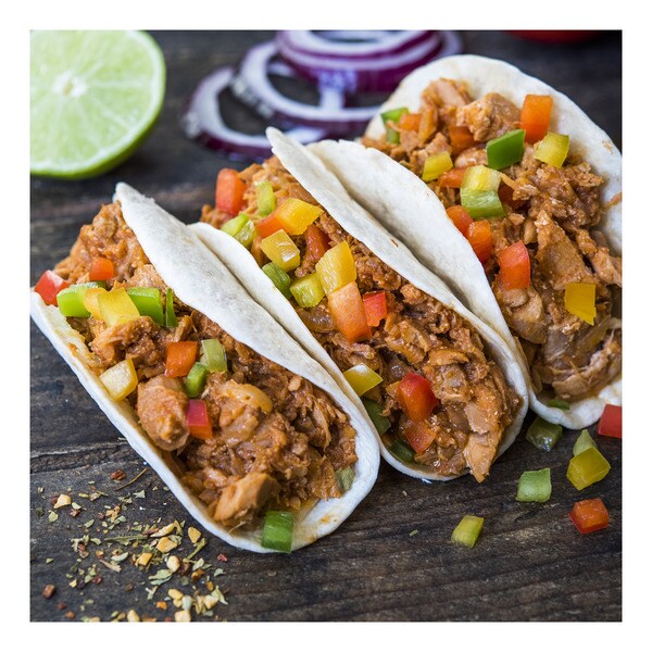 Original Recipe kit tacos de tinga de ternera incluye relleno tortillas de trigo y salsa envase 505 g