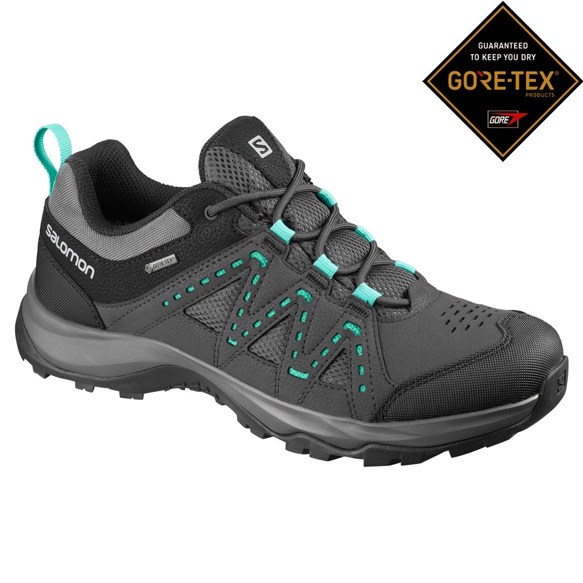 Zapatillas de montaña de mujer Rodica Gore-Tex Salomon Zapatillas de montaña de mujer Rodica Gore-Tex Salomon