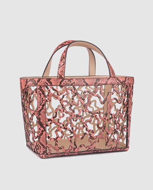 Crossbody Bolso Tous Granate Beige Half-moon Mini Crossbody Bag