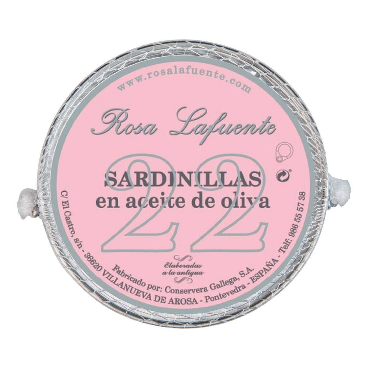 22 petites sardines à l'huile d'olive, Rosa Lafuente
