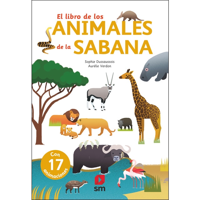 Imagen 0 de El libro de los animales de la sabana (Tapa dura)