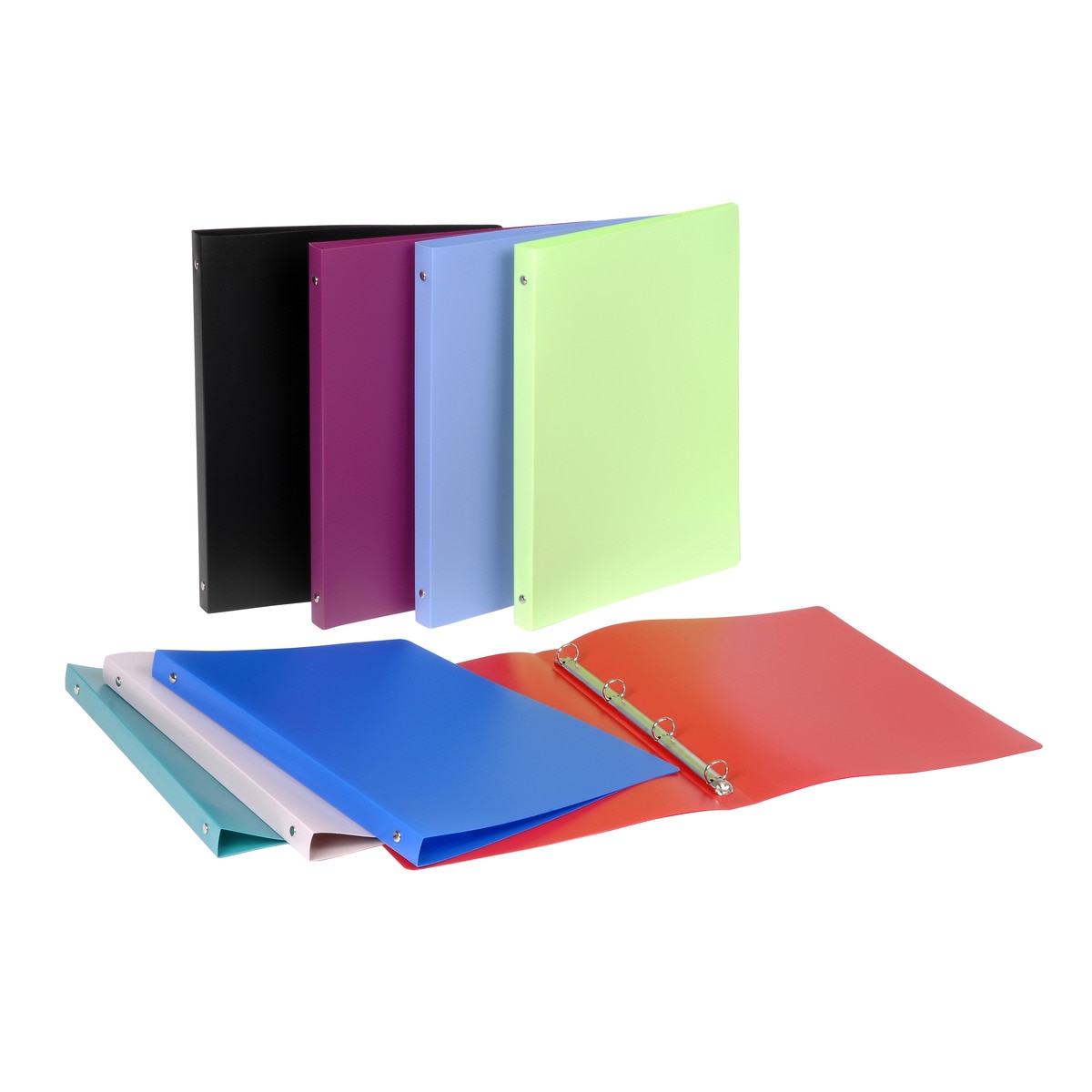 Imagem 0 de Dossier com 4 Argolas 15mm Viquel - Artigo Sortido. Envio realizado de forma aleatória