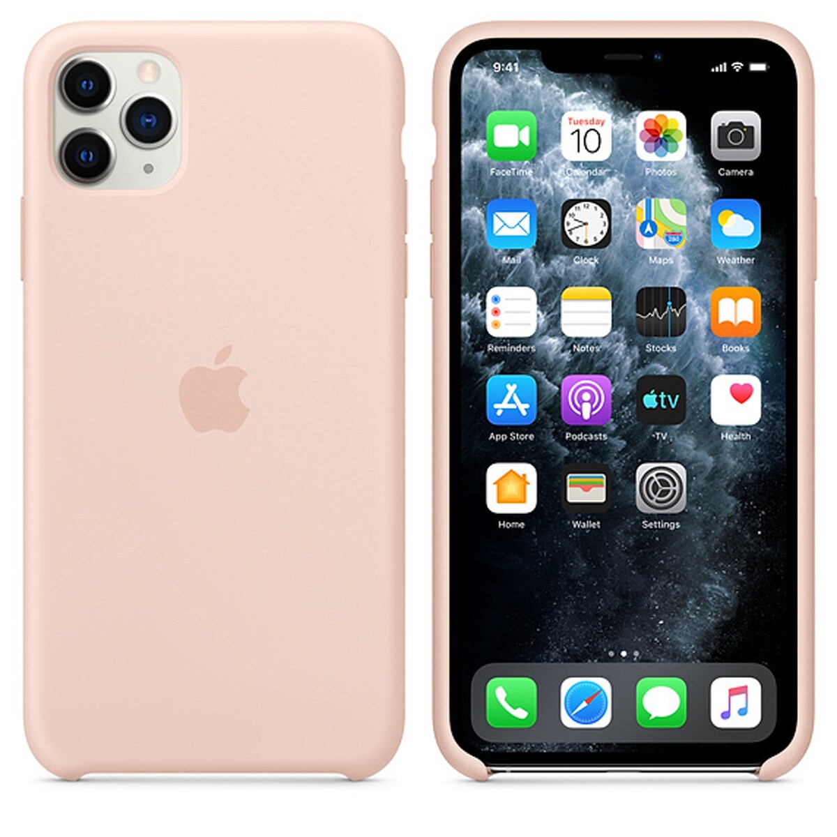 Funda rosa arena Apple Silicone Case para iPhone 11 Pro Max · El Corte  Inglés