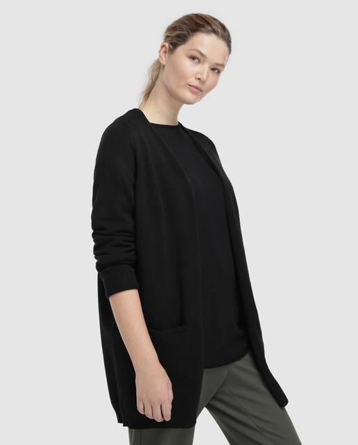 MONNURO Cárdigan Con Frente Abierto Para Mujer, Casual, Manga