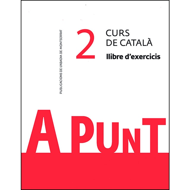Imagem 0 de A punt. Curs de català. Llibre d'exercicis, 2(Tapa blanda)
