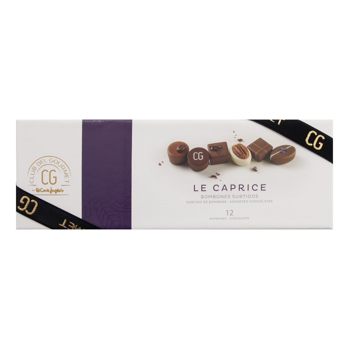 Le Capriche selection of 6 types of chocolates 12pack case 140 g
