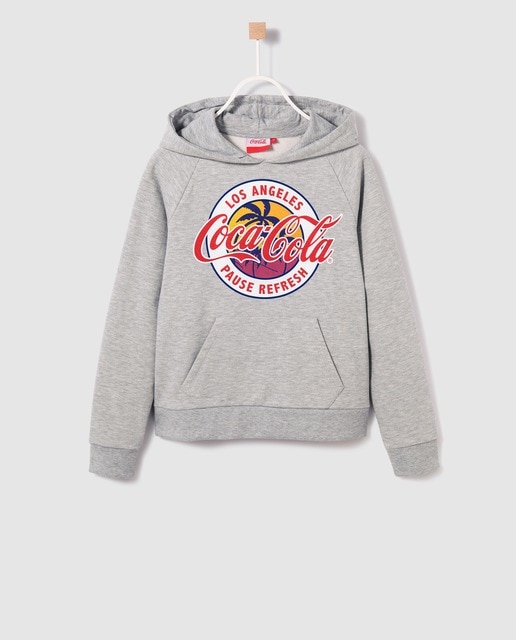 Imagen 0 de Sudadera Belle&Rebel gris con capucha
