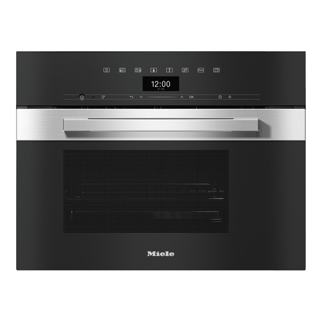 Imagem 0 de Forno a Vapor Miele DG 7440 EDST/CLST com Ligação em Rede e Sous-vide e de 40 Litros - Aço Inox CleanSteel