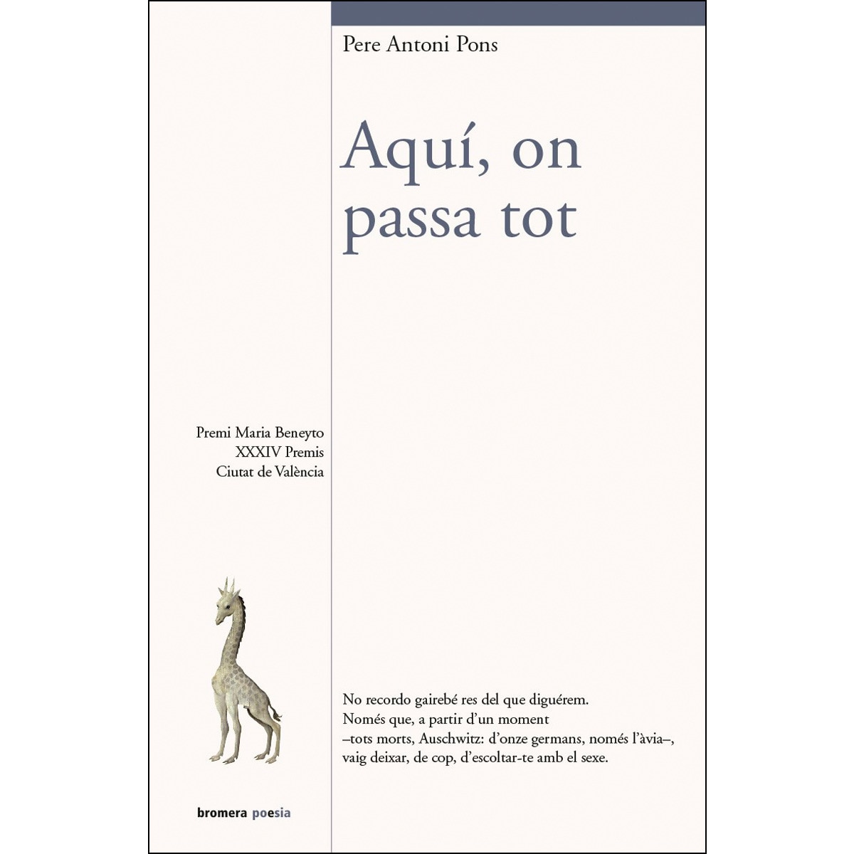 Aquí, on passa tot (Capa mole com abas) 1