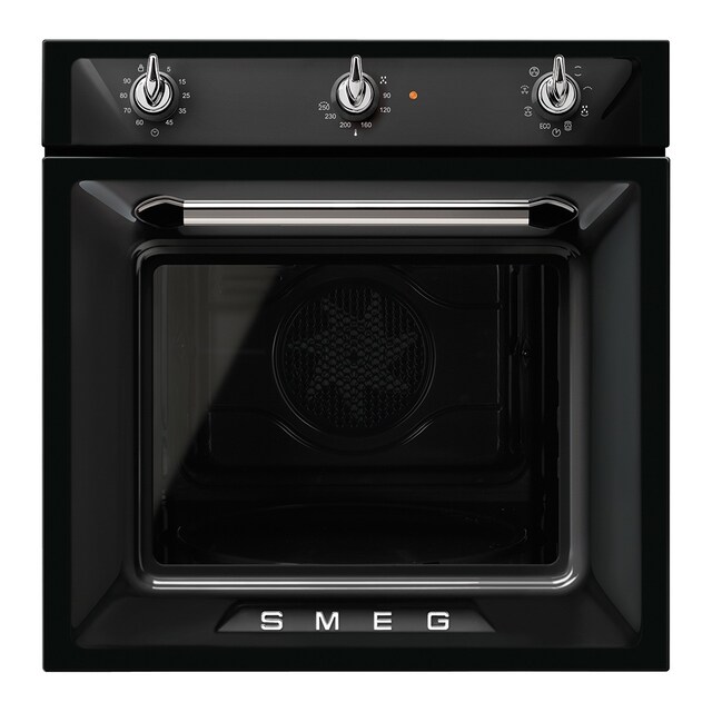 Imagem 0 de Forno Termoventilado Smeg Victoria SF6905N1 VaporClean de 70 Litros - Preto