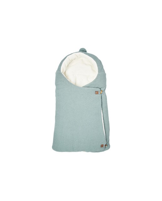 Imagen 0 de Saco Nana Cotton Juice Baby Home Tricot pompón para capazo
