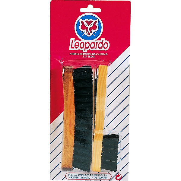 cepillo para calzado + untador