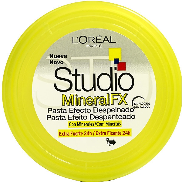 Mineral FX pasta efecto despeinado con minerales extra-fuerte 24h tarro 75 ml