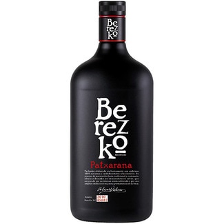pacharán con endrinas 100% navarras botella 1 l - Berezko