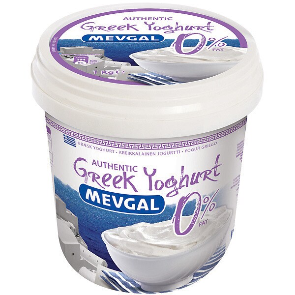 Comprar yogur griego 0 m.g. envase 1 kg · MEVGAL · Supermercado El