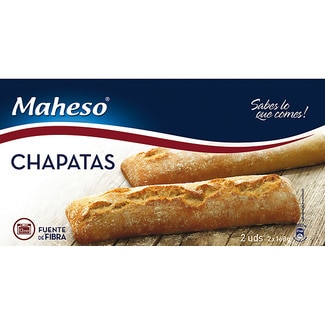 chapatas 2x160g bolsa 320 g - Maheso